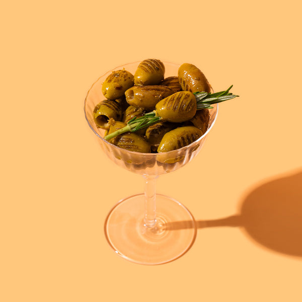Grilled Olives