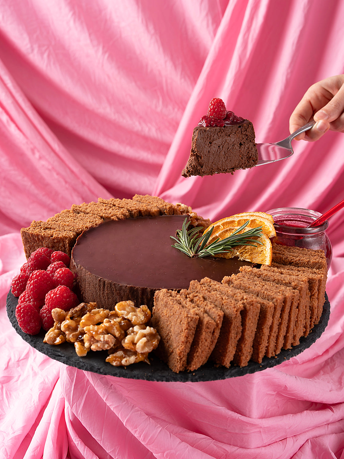 Choco Berry Cheesecake